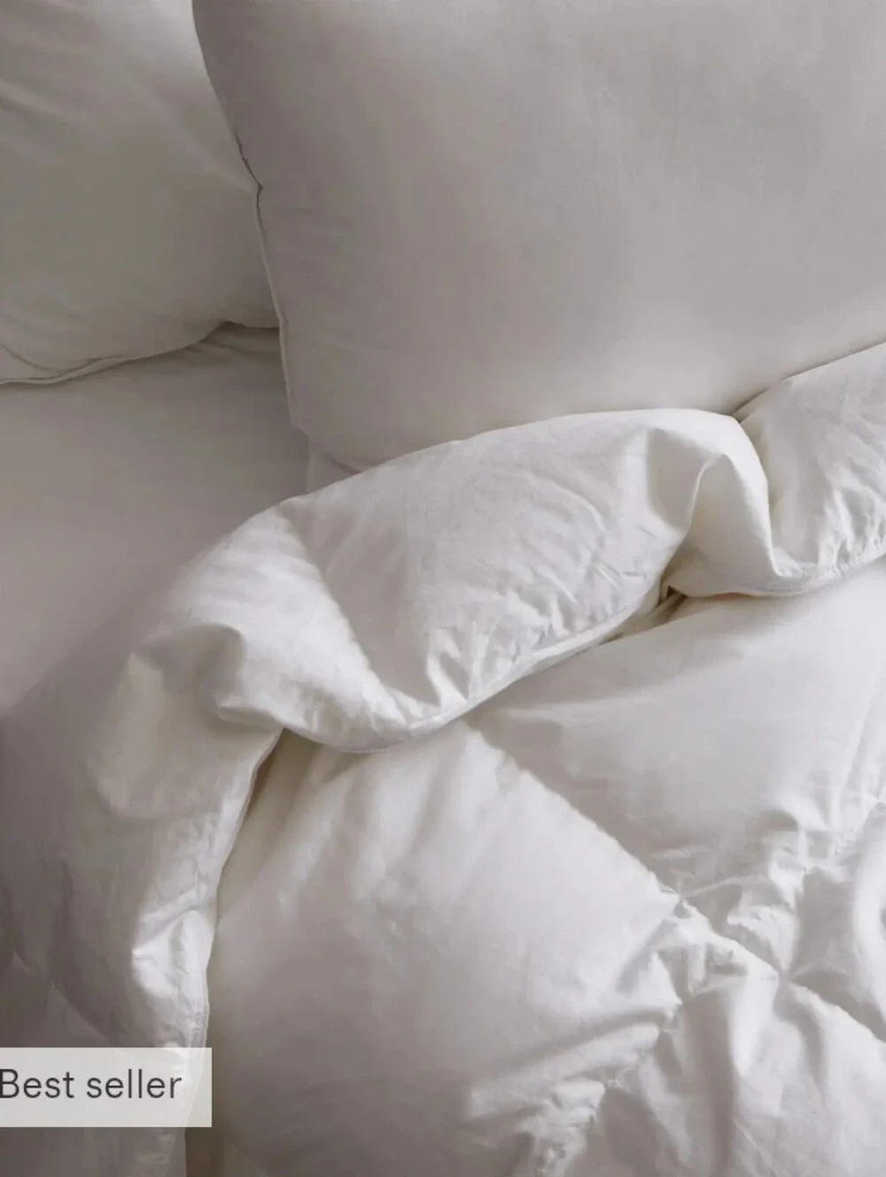 Quince Luxe Goose Down Comforter - white